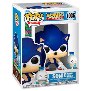 בובת פופ משחקים: סוניק הקיפוד - סוניק עם צ'או - Funko POP!: Games - Sonic The Hedgehog - Sonic w Chao #1036