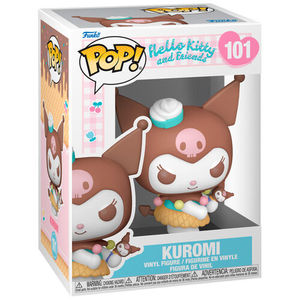 בובת פופ סאנריו: הלו קיטי וחברים - קורומי - Funko POP! Sanrio: Hello Kitty & Friends - Kuromi #101