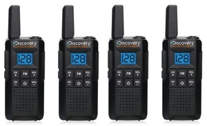 סט 4 מכשירי קשר מקצועיים Discovery DS-PRO  במלאי! אספקה מהירה!