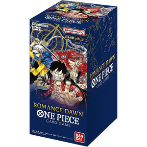 קלפי וואן פיס בוסטר בוקס יפני רומנס דואן Bandai ONE PIECE ROMANCE DAWN OP-01 Booster Box