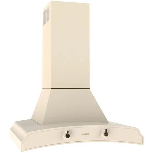 קולט אדים צמוד קיר Gorenje בסגנון רטרו בצבע שמנת דגם DK63MCLI