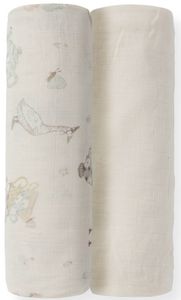 זוג חיתולי במבוק 60X60 - מסיבת תה