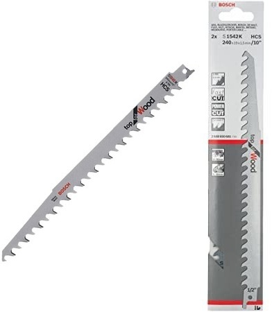 סט 5 יח' למסור חרב 240MM דגם S1542K מבית BOSCH