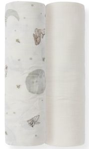 זוג חיתולי במבוק 60X60 - ליל כוכבים