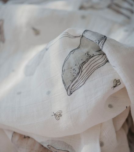 זוג חיתולי במבוק 60X60 - ליל כוכבים