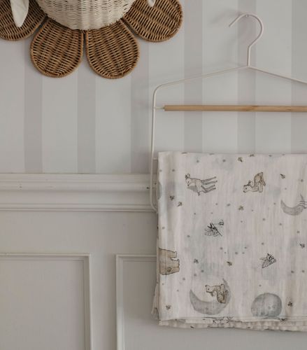 זוג חיתולי במבוק 60X60 - ליל כוכבים