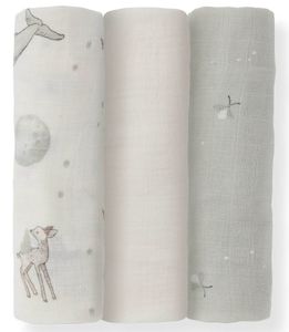 3 חיתולי במבוק 60X60 - ליל כוכבים