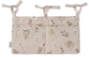 ארגונית למיטת תינוק או עריסה עם 2 תאים - גינת בר