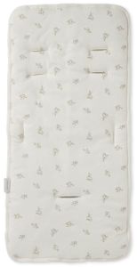 ריפודית לעגלת תינוק או טיולון 100% כותנה - פריחת הכלנית