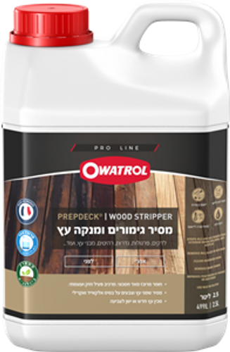 אווטרול מסיר גימורים ומנקה עץ מרוכז 1 ליטר 