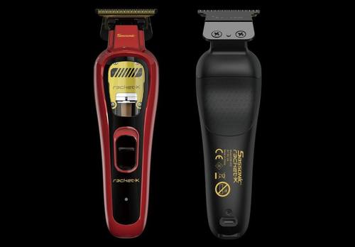 מכונת תספורת ססוניק צבע אדום SASSONIC ROCKET X ESE-811