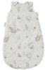 שק שינה לתינוק 100% כותנה ללא שרוולים, גילאי 0-6 חודשים - ליל כוכבים