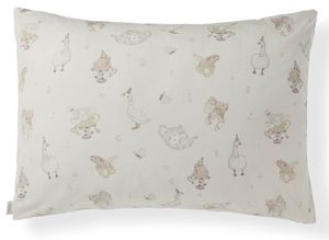 ציפית לכרית יחיד במידה 50x70 ס"מ 100% כותנה טטרא - מסיבת תה