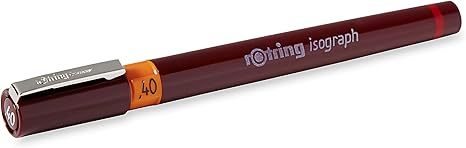 רפידוגרף /  עט טכניRotring Isograph Technical Pen בעובי 0.40
