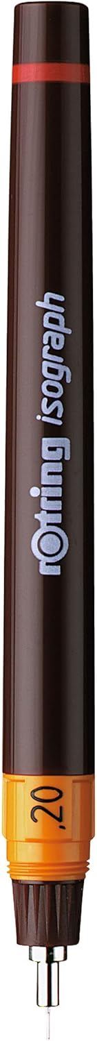 רפידוגרף /  עט טכניRotring Isograph Technical Pen בעובי 0.20