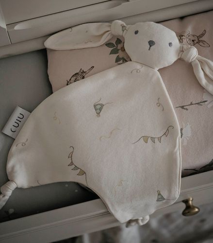 שמיכי ארנב לתינוק 100% כותנה - האפי