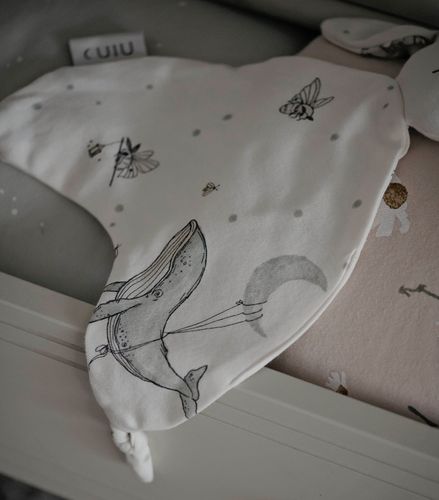 שמיכי ארנב לתינוק 100% כותנה - לילי כוכבים