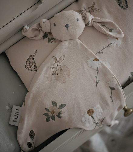 שמיכי ארנב לתינוק 100% כותנה - גינת הבר