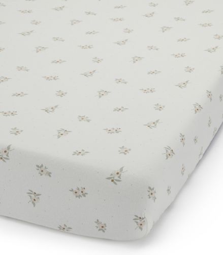 סדין מעוצב לעריסת תינוק 100% כותנה - פריחת הכלנית