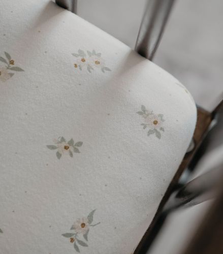 סדין מעוצב לעריסת תינוק 100% כותנה - פריחת הכלנית