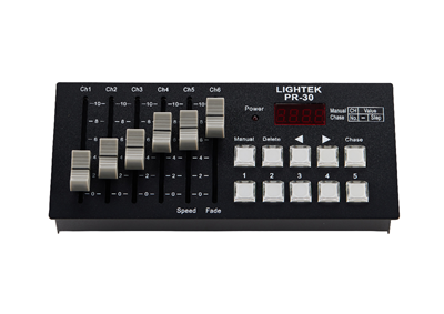 פקד שליטה DMX דגם PR-30 מבית LIGHTEK