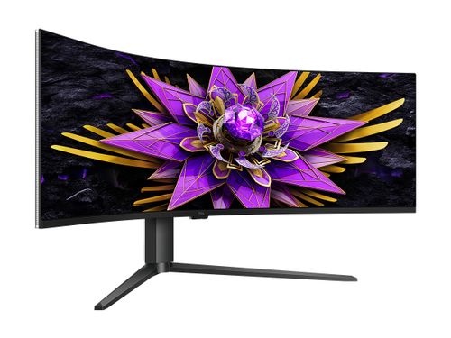 מסך מחשב גיימינג TCL 57'' 4K Curved 57R94 120Hz  1ms  