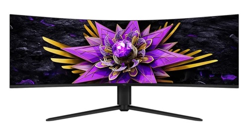 מסך מחשב גיימינג TCL 57'' 4K Curved 57R94 120Hz  1ms  