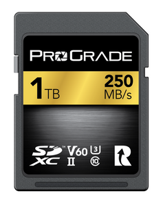 כרטיס זיכרון ProGrade Digital 1TB UHS-II SDXC V60
