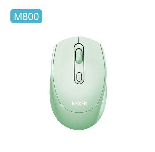 עכבר אלחוטי NEXER M800 Bluetooth & 2.4 GHz -ירוק 