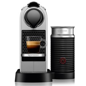מכונת קפה נספרסו NESPRESSO Citiz And Milk בצבע כסוף דגם C123