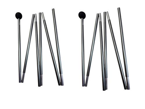 סט מוטות מתקפלים  ALUMINIUM POLES OTENTIK מידה 200 ס
