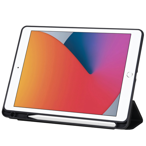 כיסוי ספר ומגן זכוכית ל- PG iPad 10.2-inch