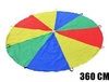 מצנח פעילות 350 ס"מ צבעוני עם ידיות