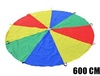 מצנח פעילות 600 ס"מ צבעוני עם ידיות