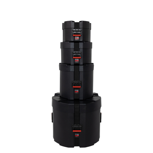 סט ארגזים קשיחים לתופים GATOR GPCJZFUSIONPACK Gator Grooves Roto molded case
