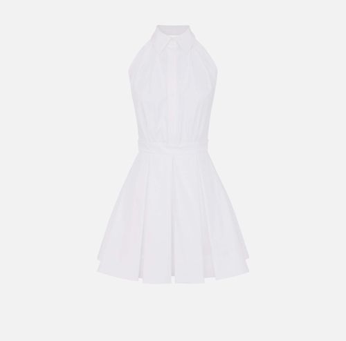 Cotton gabardine dress