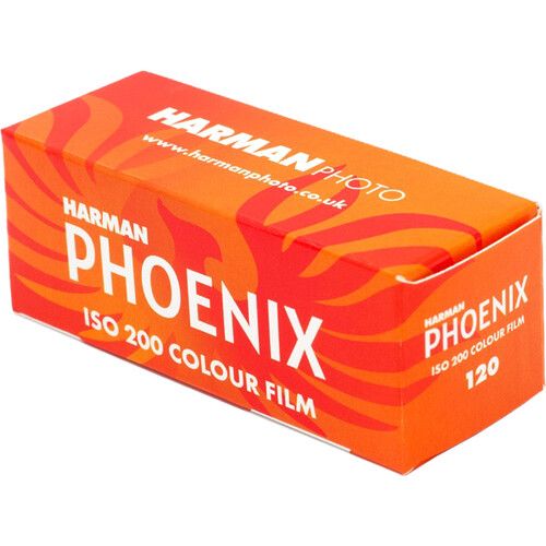 סרט צילום צבעוני HARMAN Phoenix 200 120mm