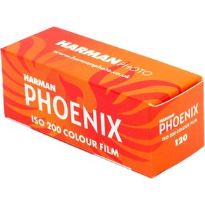 סרט צילום צבעוני HARMAN Phoenix 200 120mm