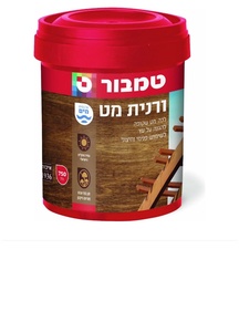 ורנית לעץ 750 מל ע ב מים משי A בסיס לגיוון מבית טמבור
