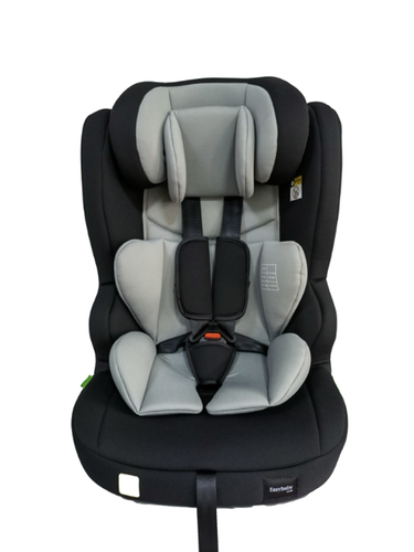 בוסטר רצועות 2 ב- 1 לרכב עם עגינת איזו פיקס תקן ISIZE R129 – צבע:שחור אפור