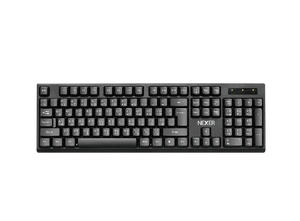 מקלדת חוטית עברית/ אנגלית - NEXER KB600 