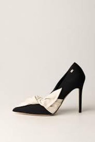 Grosgrain pumps with maxi bow