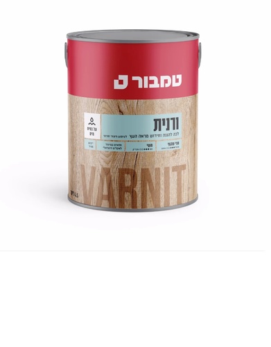 ורנית לעץ מים אגוז 534 4.5 ליטר מבית טמבור