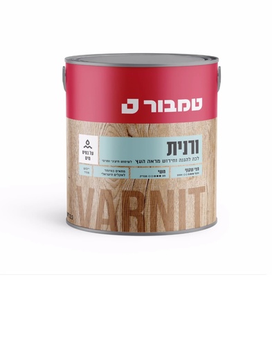 ורנית לעץ מים וונגה 532 2.5 ליטר מבית טמבור