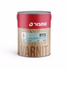 ורנית לעץ מים טיק בהיר 536 4.5 ליטר מבית טמבור