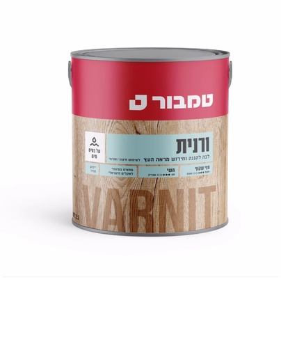 ורנית לעץ מים מהגוני 533 2.5 ליטר מבית טמבור