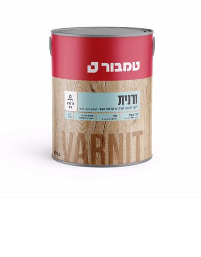 ורנית לעץ מים פוליסנדר 530 4.5 ליטר מבית טמבור