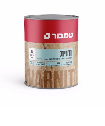 ורנית לעץ מים פוליסנדר 530 0.75 ליטר מבית טמבור