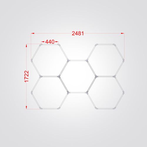 מערכת סדנה מודולרית 220V|6500K|144W