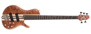 גיטרה בס 5 מיתרים +ארגז CORT A5 Beyond OPBN Single Cut Multi-Scale